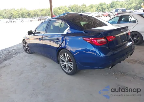 2019 Infiniti Q50 3.0T Sport z USA, uszkodzony, nr VIN JN1EV7AP9KM516397
